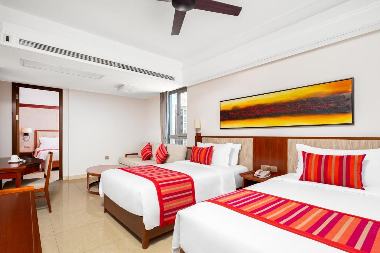 Sanya Seacube Holiday Hotel Kültér fotó