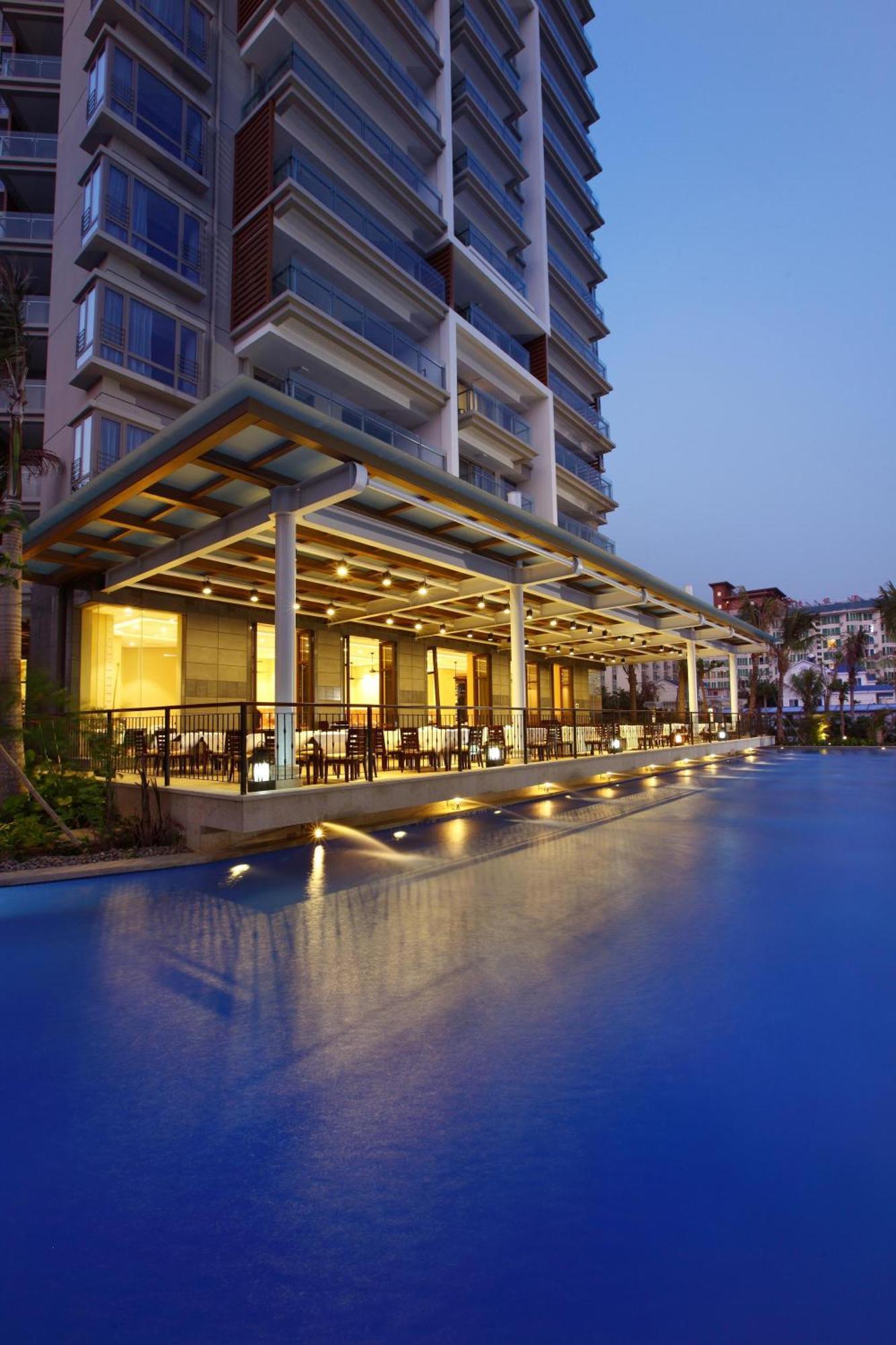 Sanya Seacube Holiday Hotel Kültér fotó
