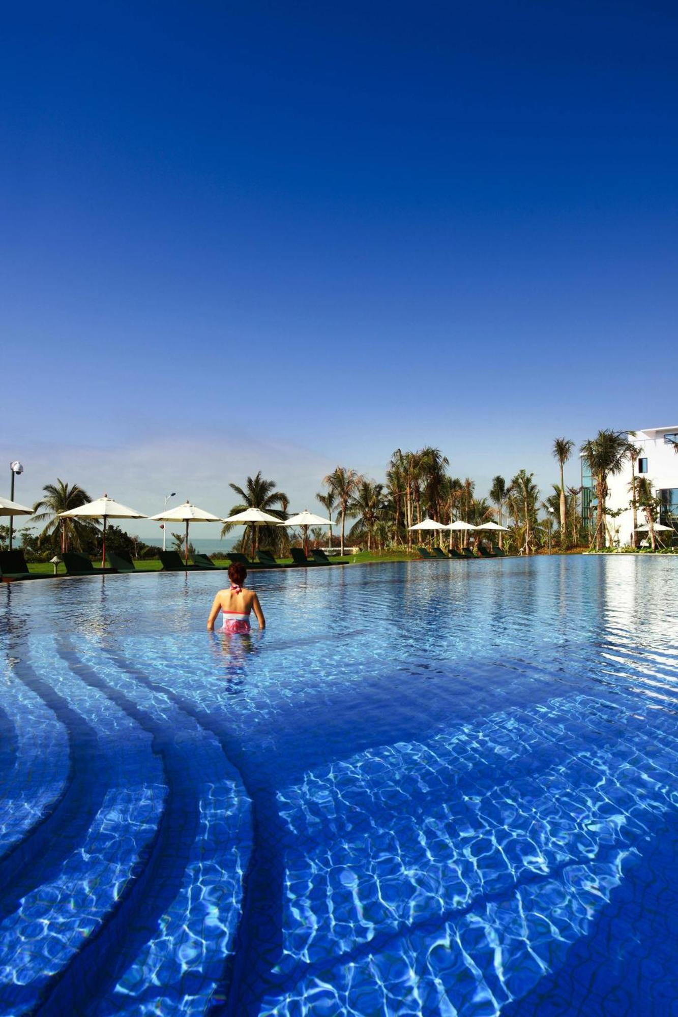 Sanya Seacube Holiday Hotel Kültér fotó